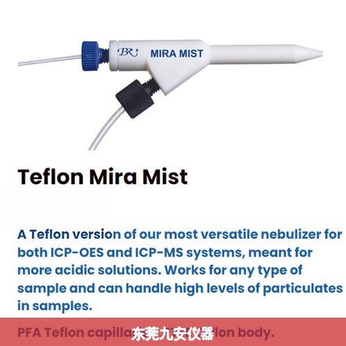 Burgener Teflon Mira Mist雾化器